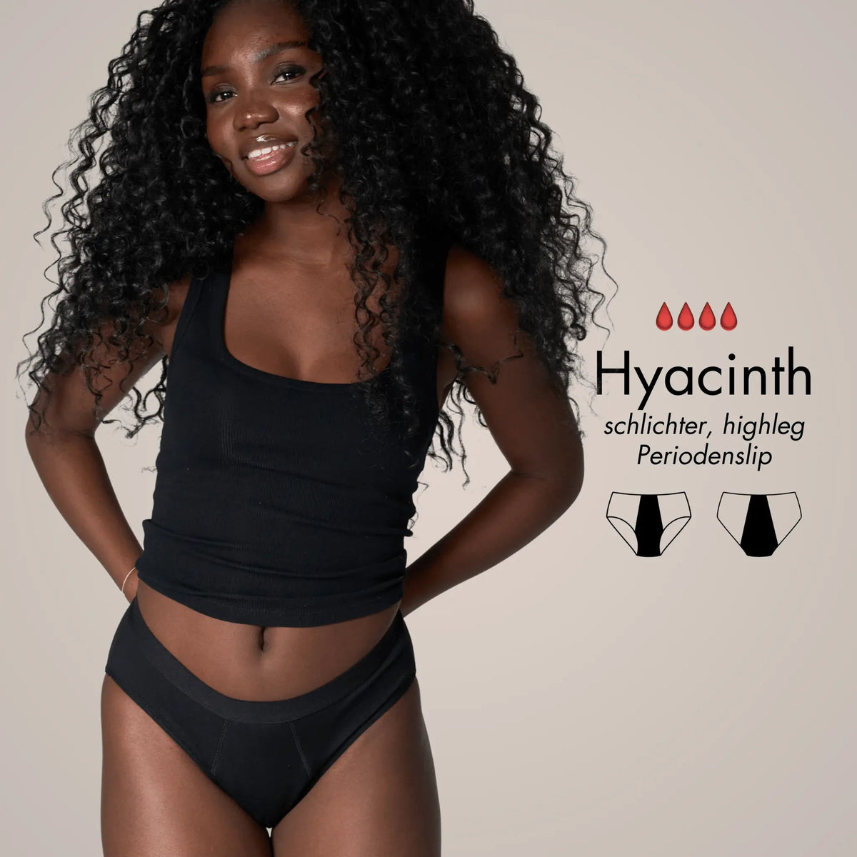 Hyacinth - schlichter Periodenslip