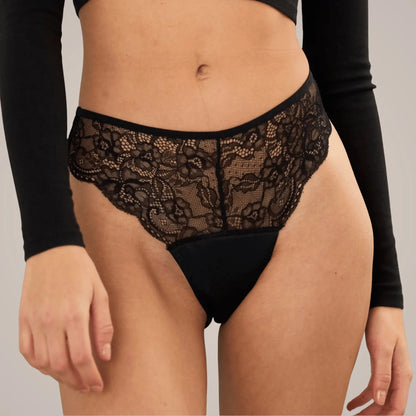Heather - Periodenslip mit zarter Spitze