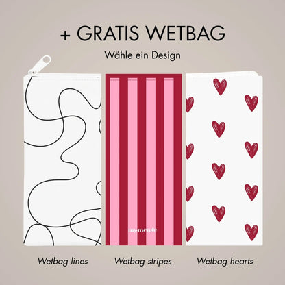 Summer Premium Deal - 5 Periodenslips + GRATIS Wetbag